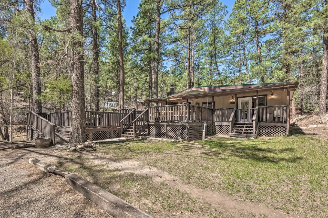 Tranquil Cabin With Stream And Deck Near Dtwn Ruidoso! Екстер'єр фото