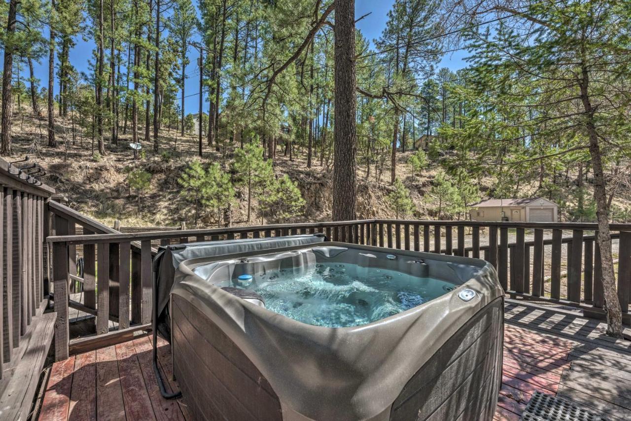 Tranquil Cabin With Stream And Deck Near Dtwn Ruidoso! Екстер'єр фото