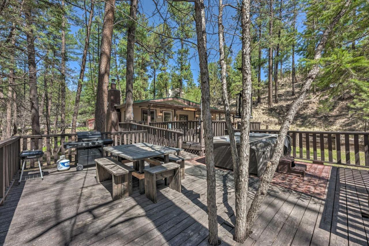 Tranquil Cabin With Stream And Deck Near Dtwn Ruidoso! Екстер'єр фото